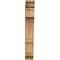 Ekena Millwork Balboa Traditional Rough Sawn Bracket, Western Red Cedar, 4"W x 16"D x 28"H BKT04X16X28BOA01RWR - alternate 2